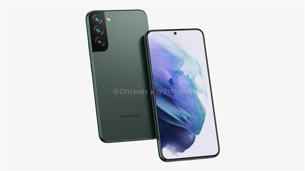首批骁龙898旗舰！三星Galaxy S22最新渲染图：业内首次四边等宽