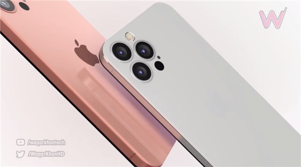 iPhone 14 Pro高清渲染图:感受下打孔屏
