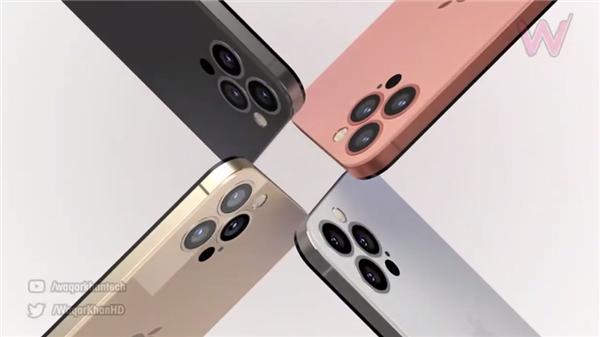 iPhone 14 Pro高清渲染图:感受下打孔屏