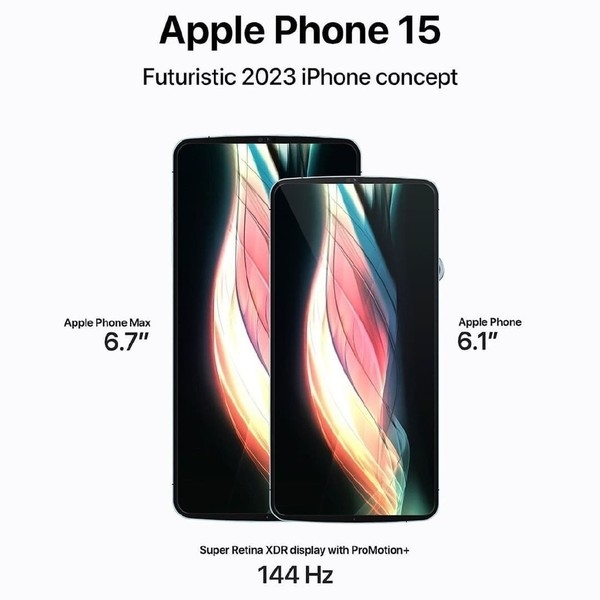 iPhone 15概念设计图来了 最大亮点居然是侧边滚轮？