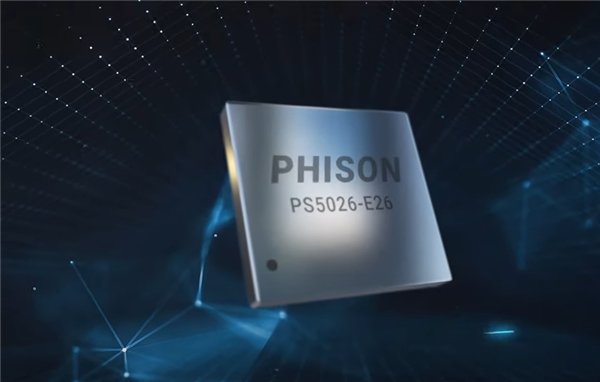 群联宣布PCIe 5.0主控芯片E26：SSD双倍性能