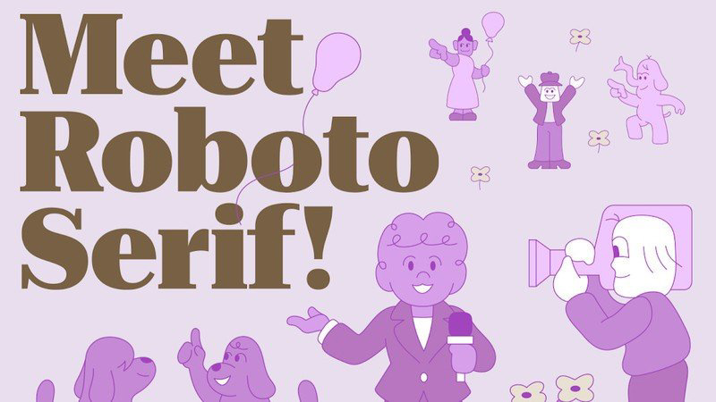 Roboto Serif Font