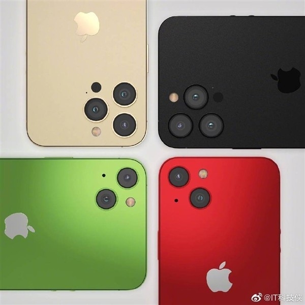 iPhone14系列最新渲染图来袭：挖孔又有变化 看完放心了
