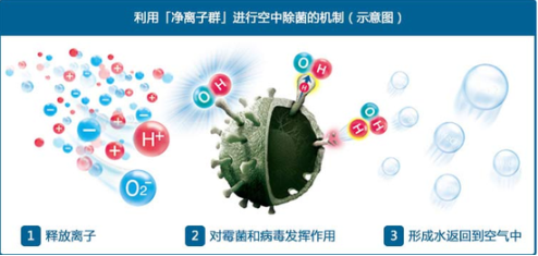 夏普 净离子群技术专业除菌效果显著