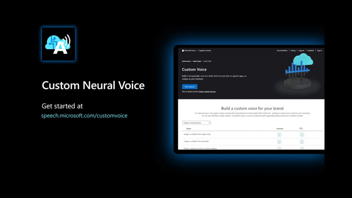 微软正式推出自定义神经语音技术 已被华纳与AT&T等企业所采用