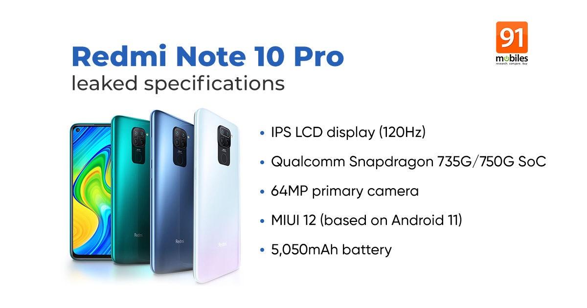 Redmi Note 10 Pro Max 曝光：最高 8GB 内存，三款配色