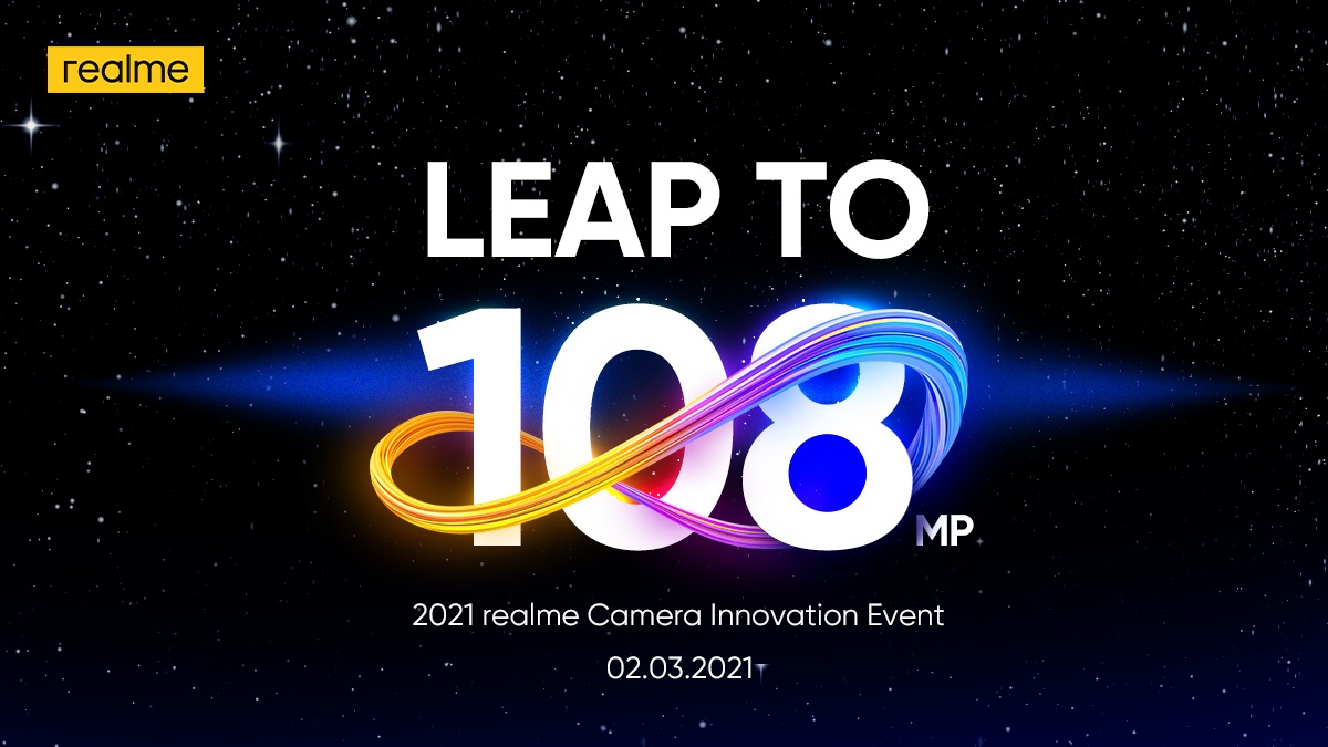 realme 8 真机曝光：3 月 2 日海外召开 1.08 亿像素相机创新发布会