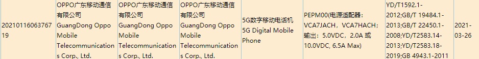 OPPO Reno6 系列曝光：三版本分别搭载天玑 1200、骁龙 870、骁龙 888