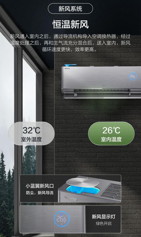 小蓝翼让妈妈睡一个安心好觉，从TCL智慧新风空调开始