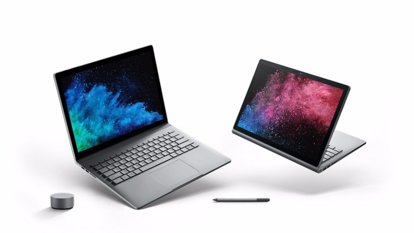 微软 Surface Book 2 固件更新：修复安全漏洞，提高摄像头和音频可靠性